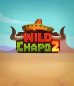 Step into the colorful Mexican desert with Wild Chapo 2 slot by Relax Gaming, showcasing a whimsical bull wearing a sombrero against a serene desert backdrop. This image captures the excitement and culture of the game, ideal for players who enjoy unique themes, offering a delightful play experience.